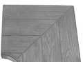 Угловой элемент AquaViva 500х500х70-40, Wood серый Угловой элемент AquaViva 500х500х70-40, Wood серый