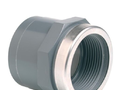 Муфта ПВХ Effast RGRMAR040E переходная, c металлическим кольцом d40x1-1/4 Муфта ПВХ Effast RGRMAR040E переходная, c металлическим кольцом d40x1-1/4