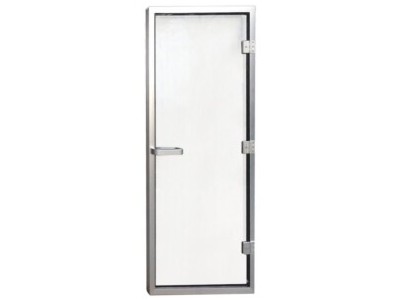 Дверь для хаммама 1890х690 (8мм) правая, нерж. сталь