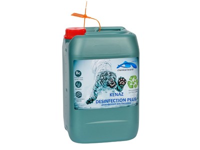 Жидкое средство для дезинфекции поверхностей бассейна Kenaz Desinfection Plus 5 л.