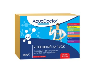 Стартовый набор для бассейна AquaDoctor 7 в 1