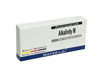 Таблетки для тестера Water-id Alkalinity-M, Щелочность (50 шт)
