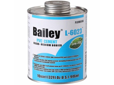 Клей для труб ПВХ Bailey L-6023 4000 мл