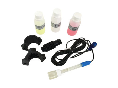 Комплект Aquaviva для измерения PH (PH-электрод, буферный раствор 4pH-7pH, держатель зонда PSS3)